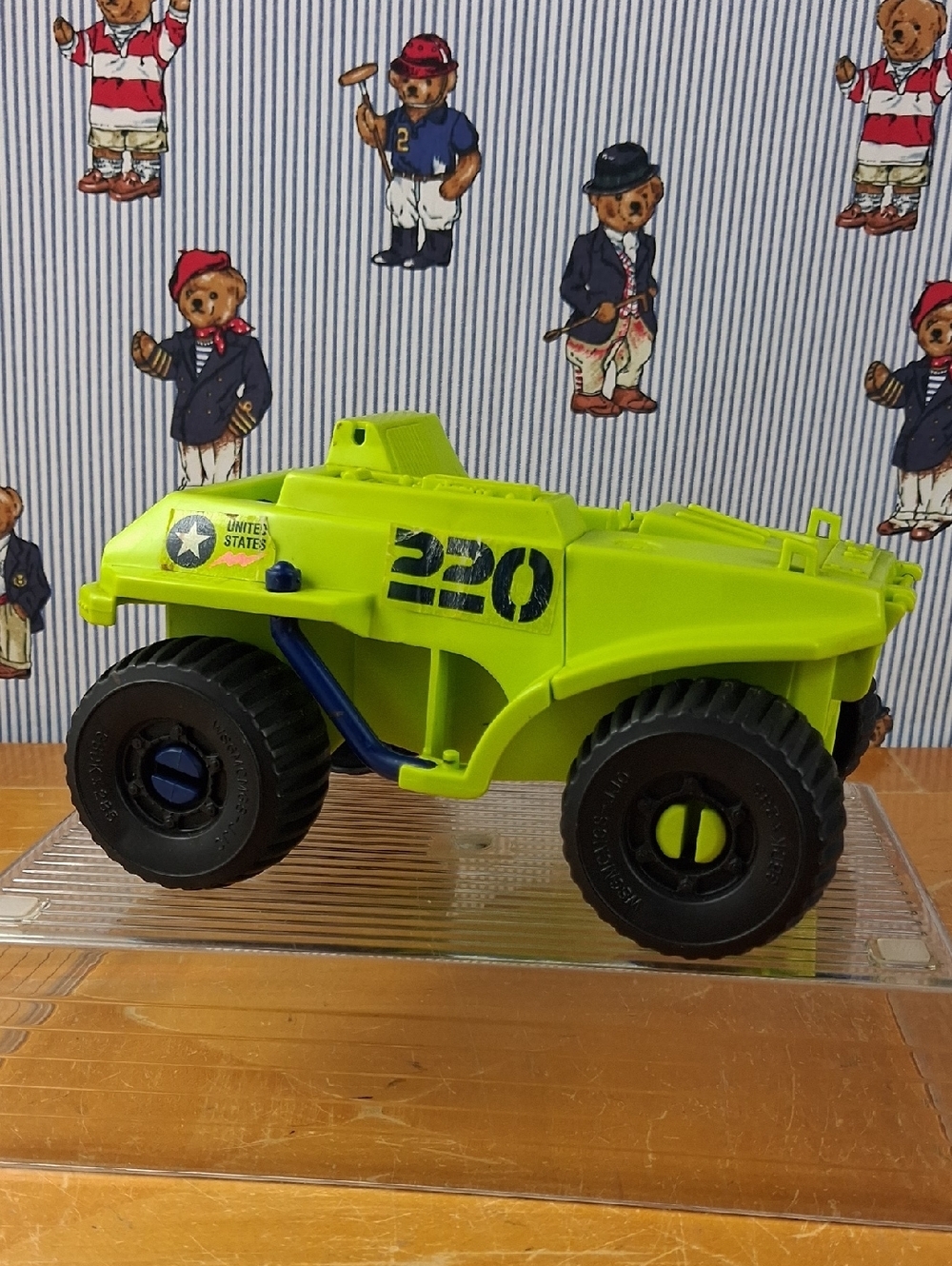 Vintage 1991 Hasbro GI.JOE Bager 220 Turbo Jeep Action Vehicle Incopmlete